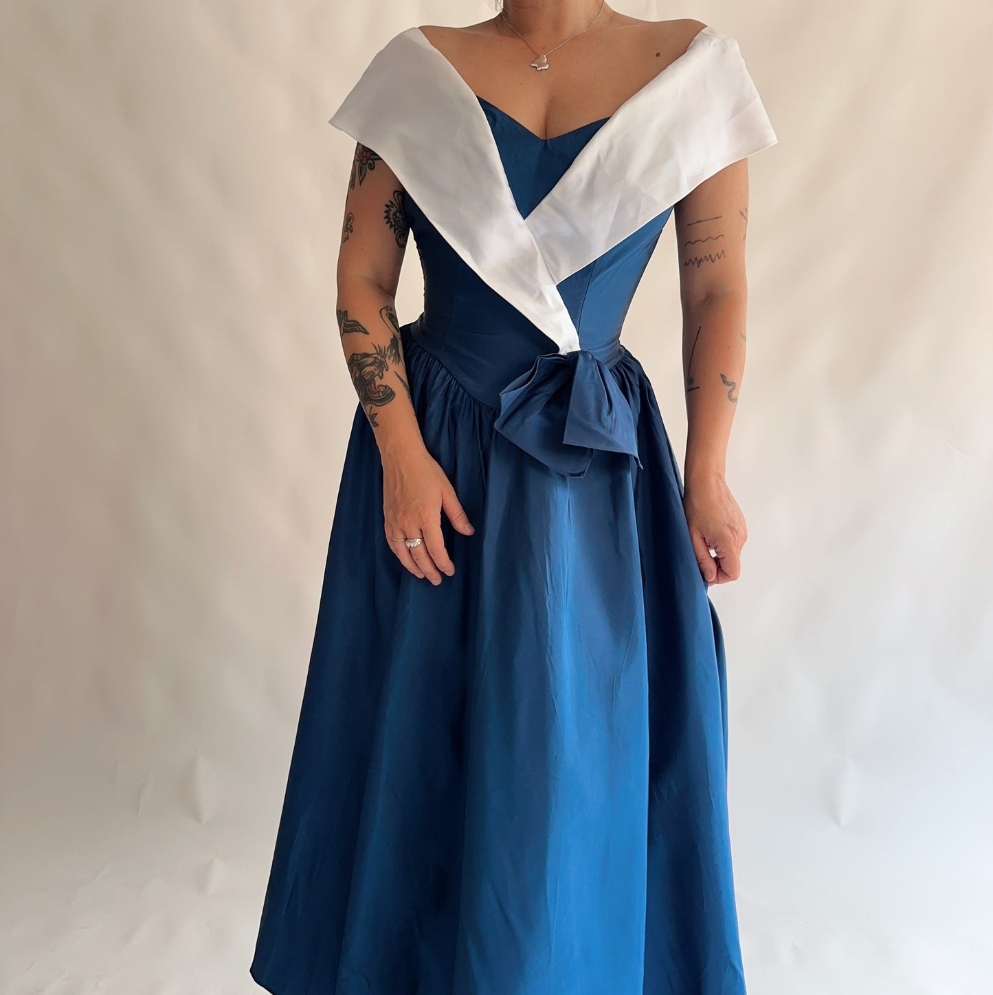 vestido vintage 80s made in USA (S)