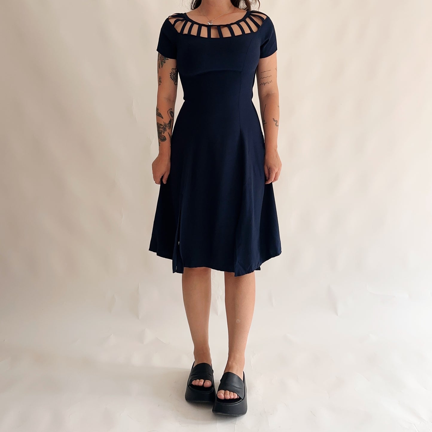 vestido vintage 90s (M)