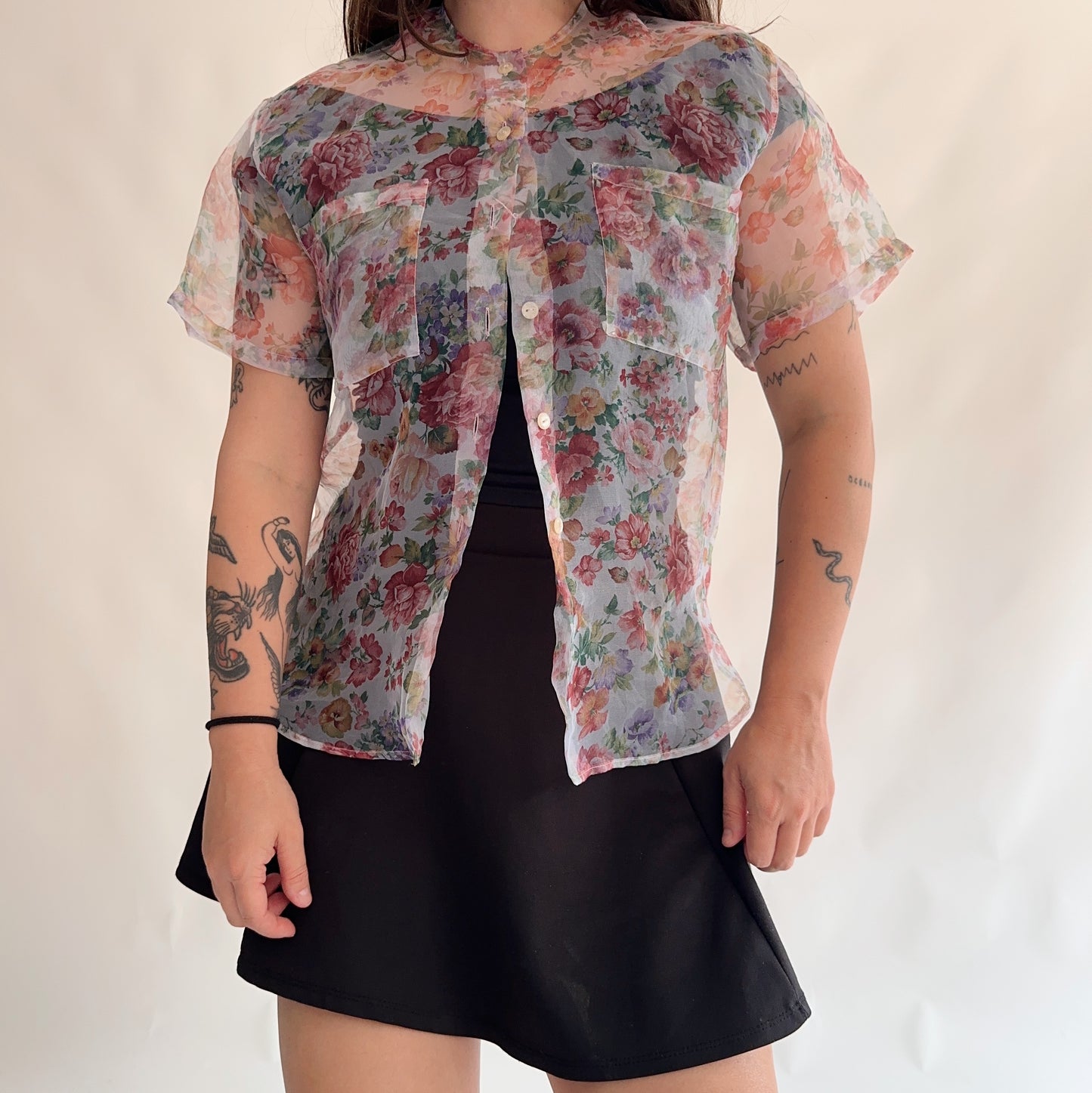 camis vintage transparente (S)