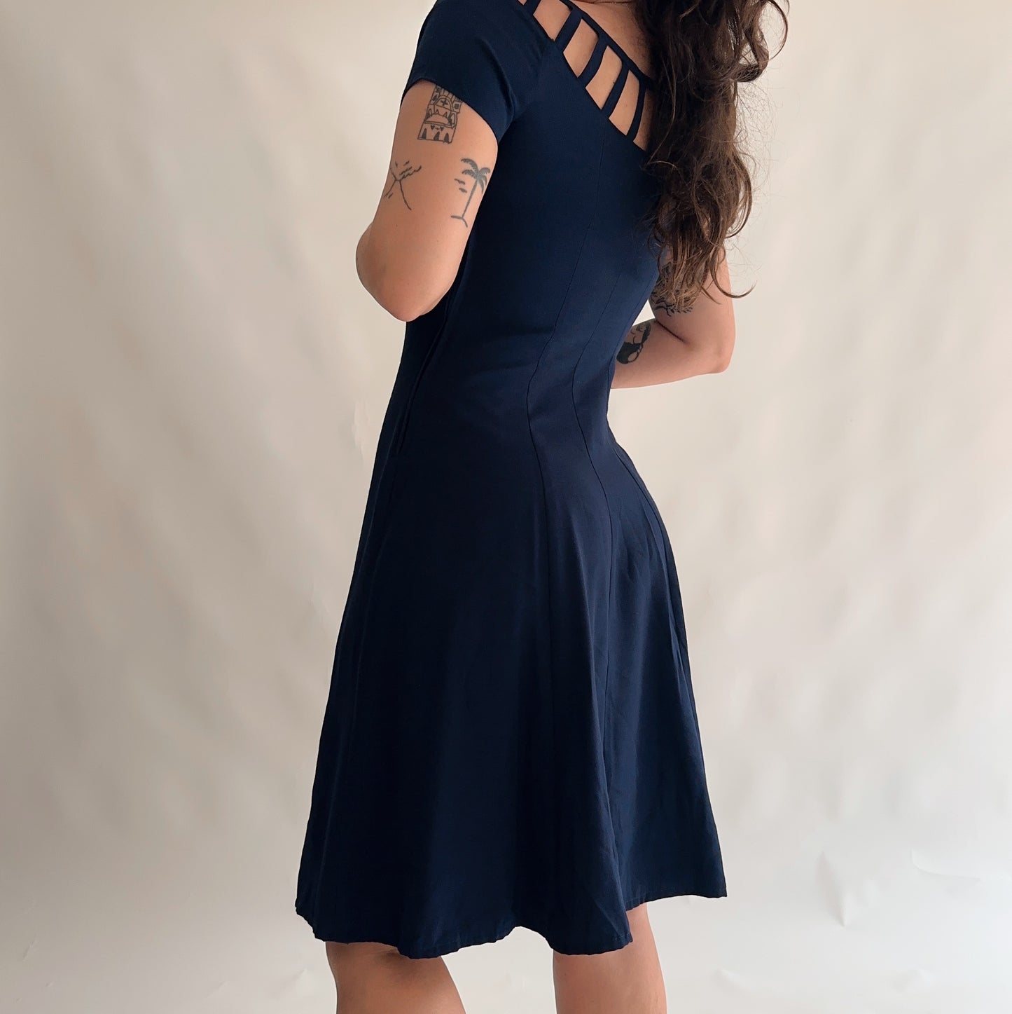 vestido vintage 90s (M)