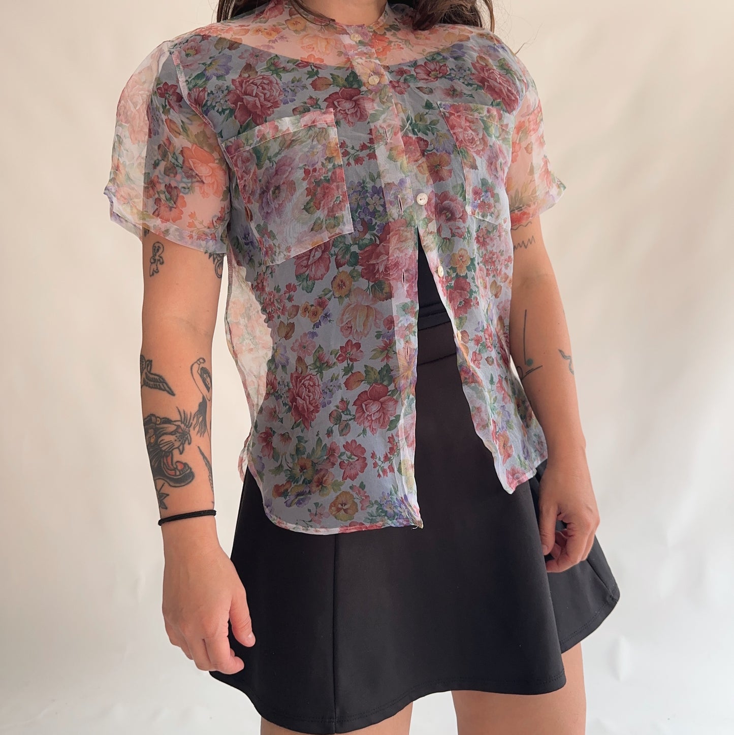 camis vintage transparente (S)