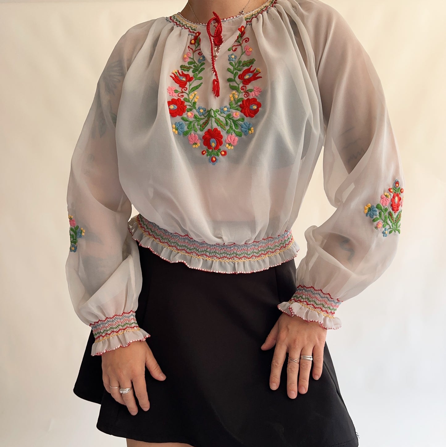 top vintage hungaro dos anos 70s (peça rara!)