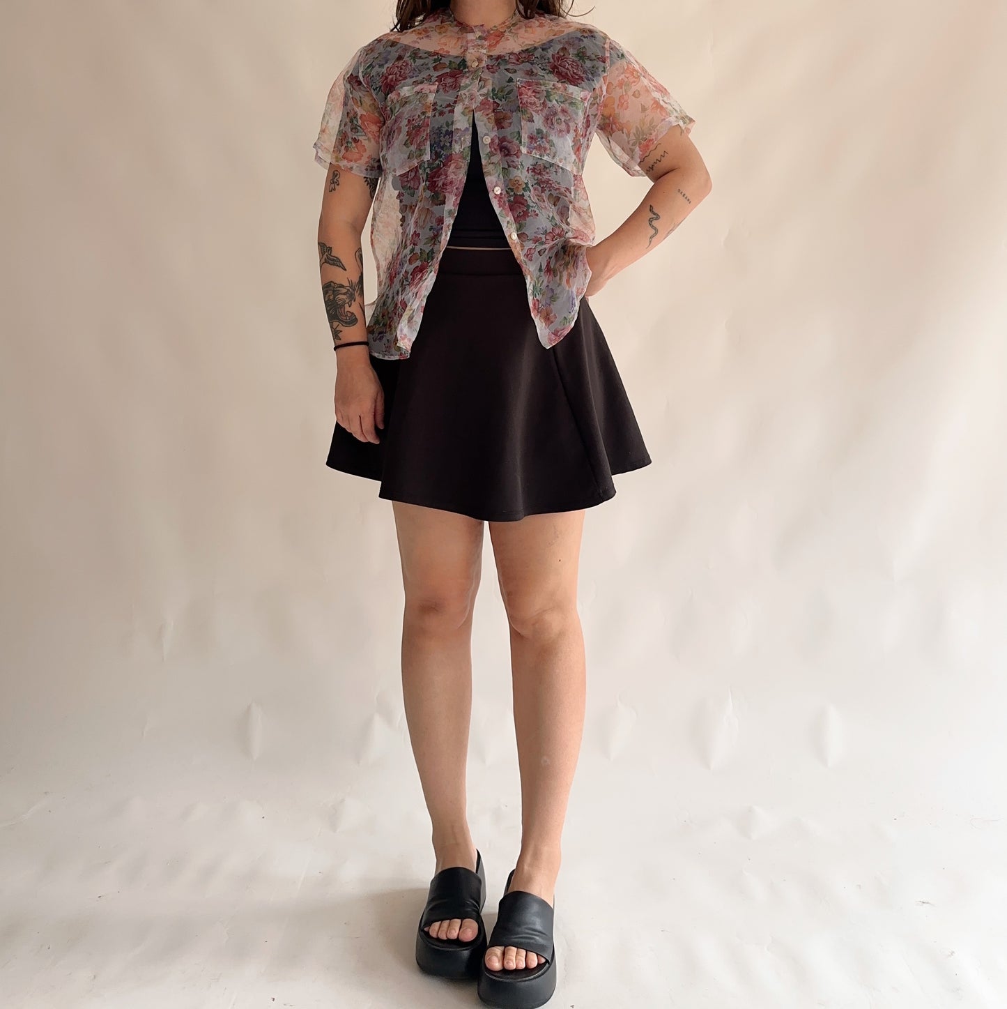 camis vintage transparente (S)