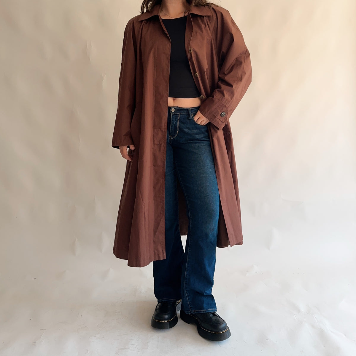 gabardine vintage chocolate (L)
