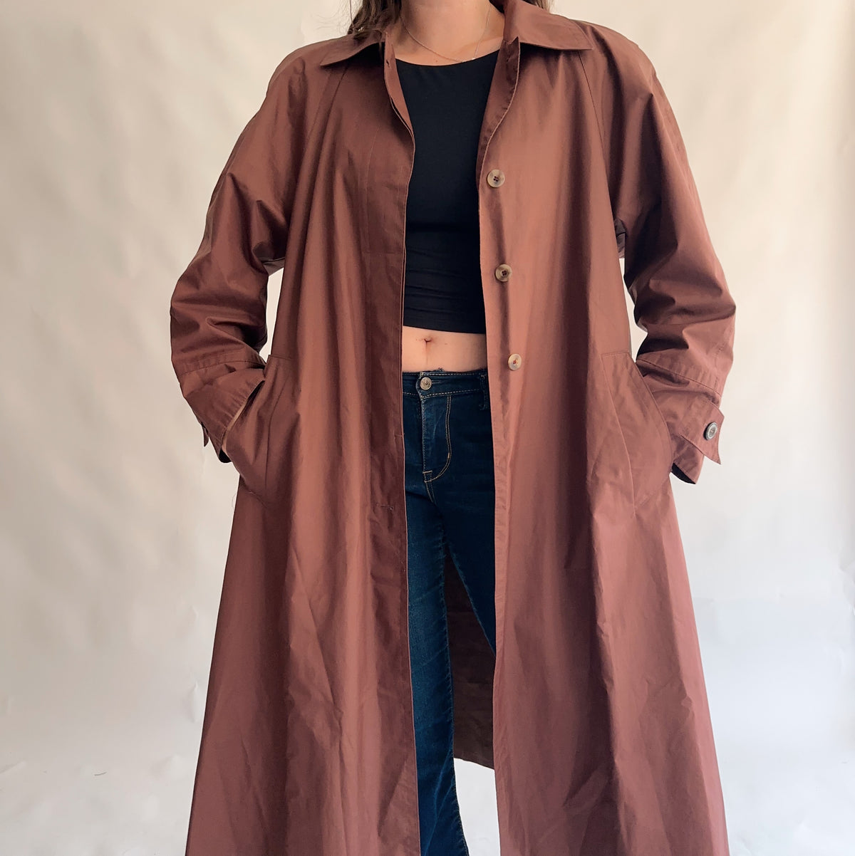 gabardine vintage chocolate (L)