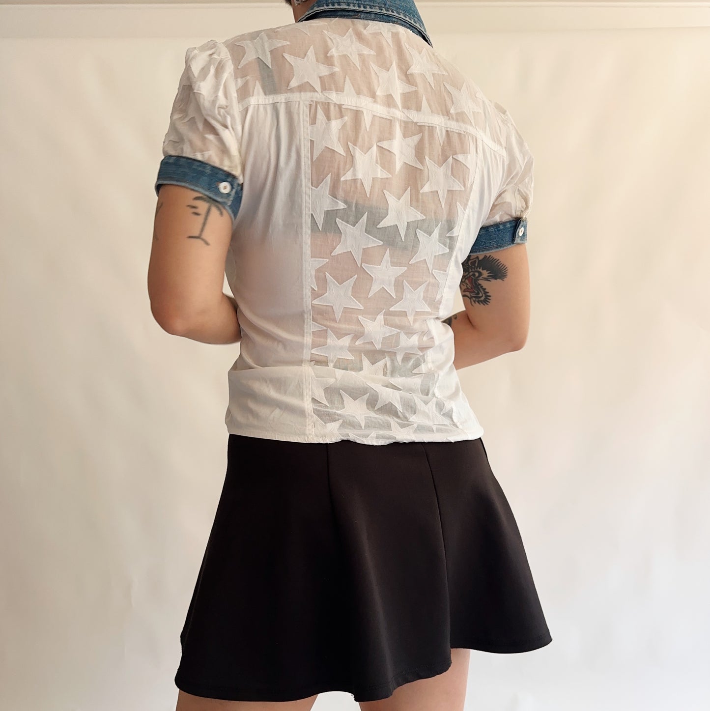 camisa vintage italiana y2k (M)