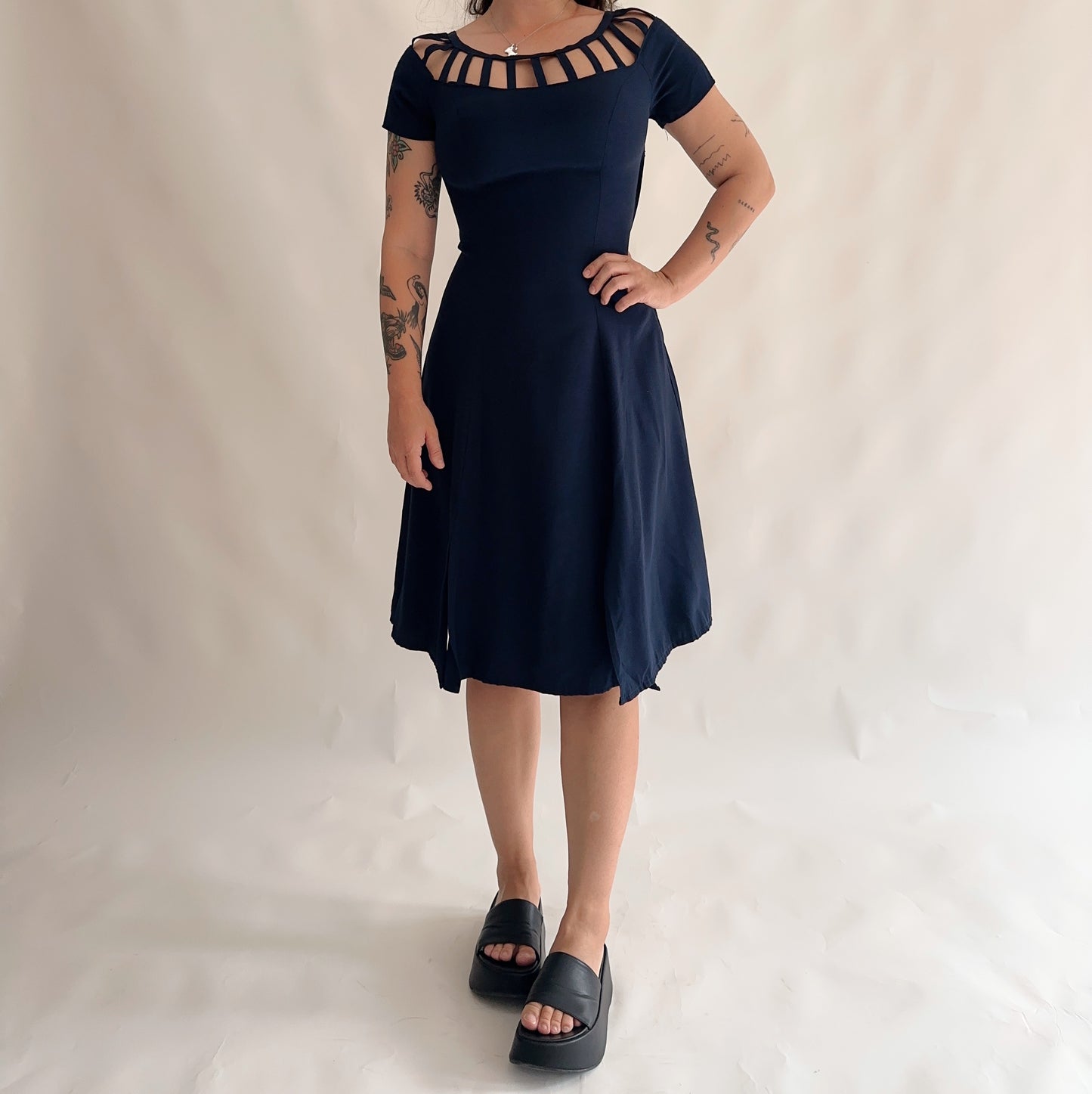vestido vintage 90s (M)