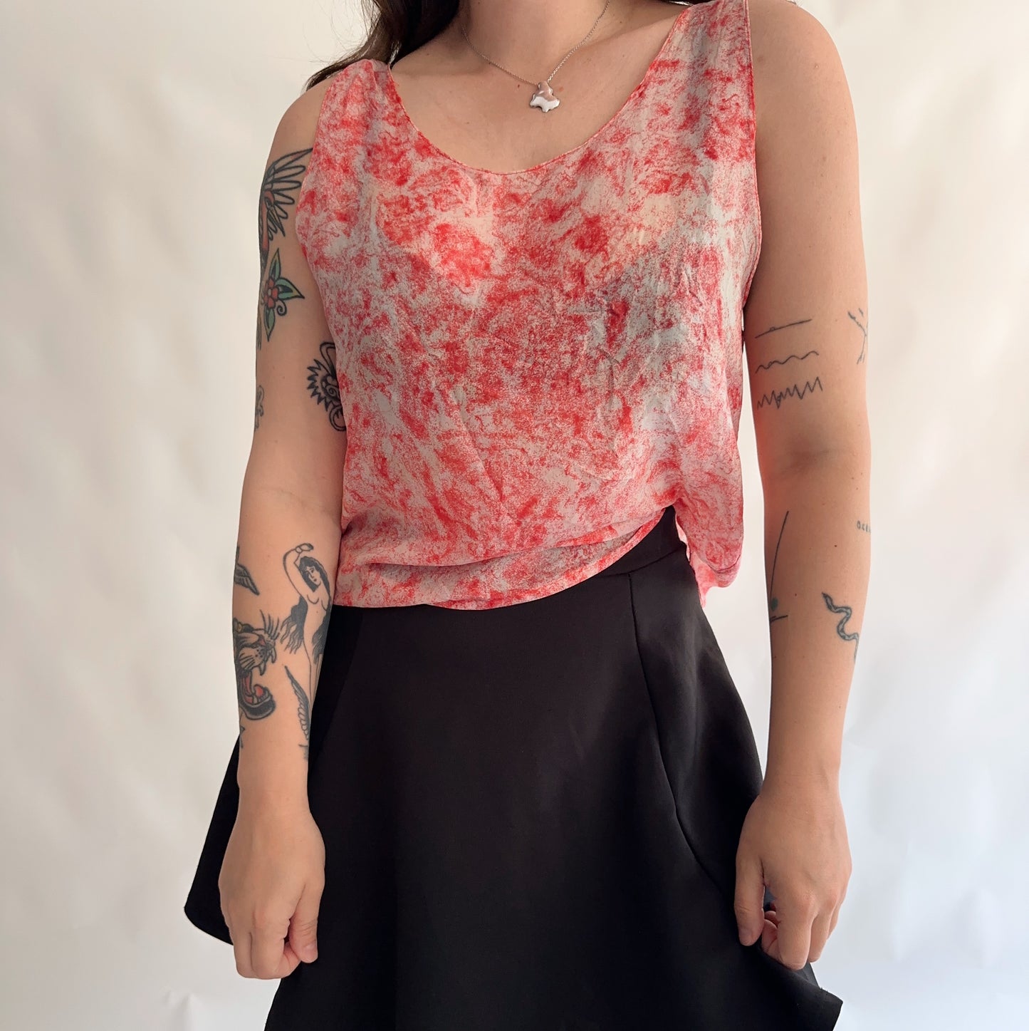 Top Vintage de Seda (M)