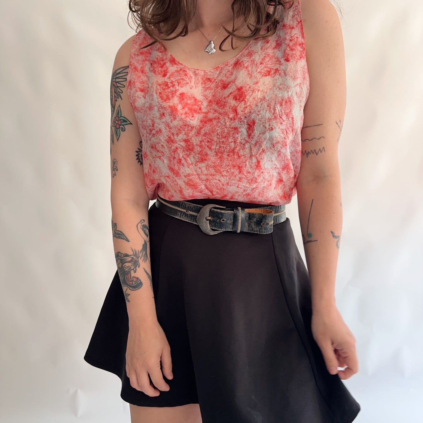 Top Vintage de Seda (M)