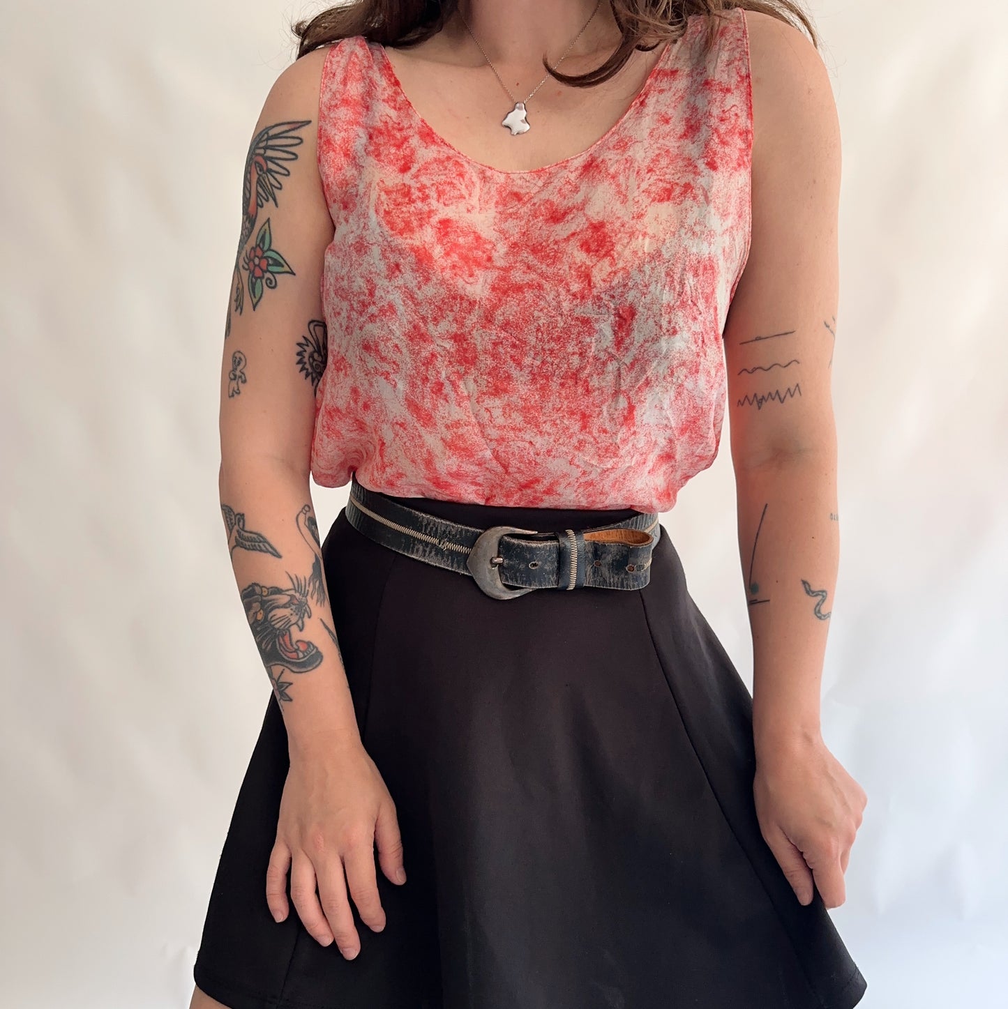 Top Vintage de Seda (M)