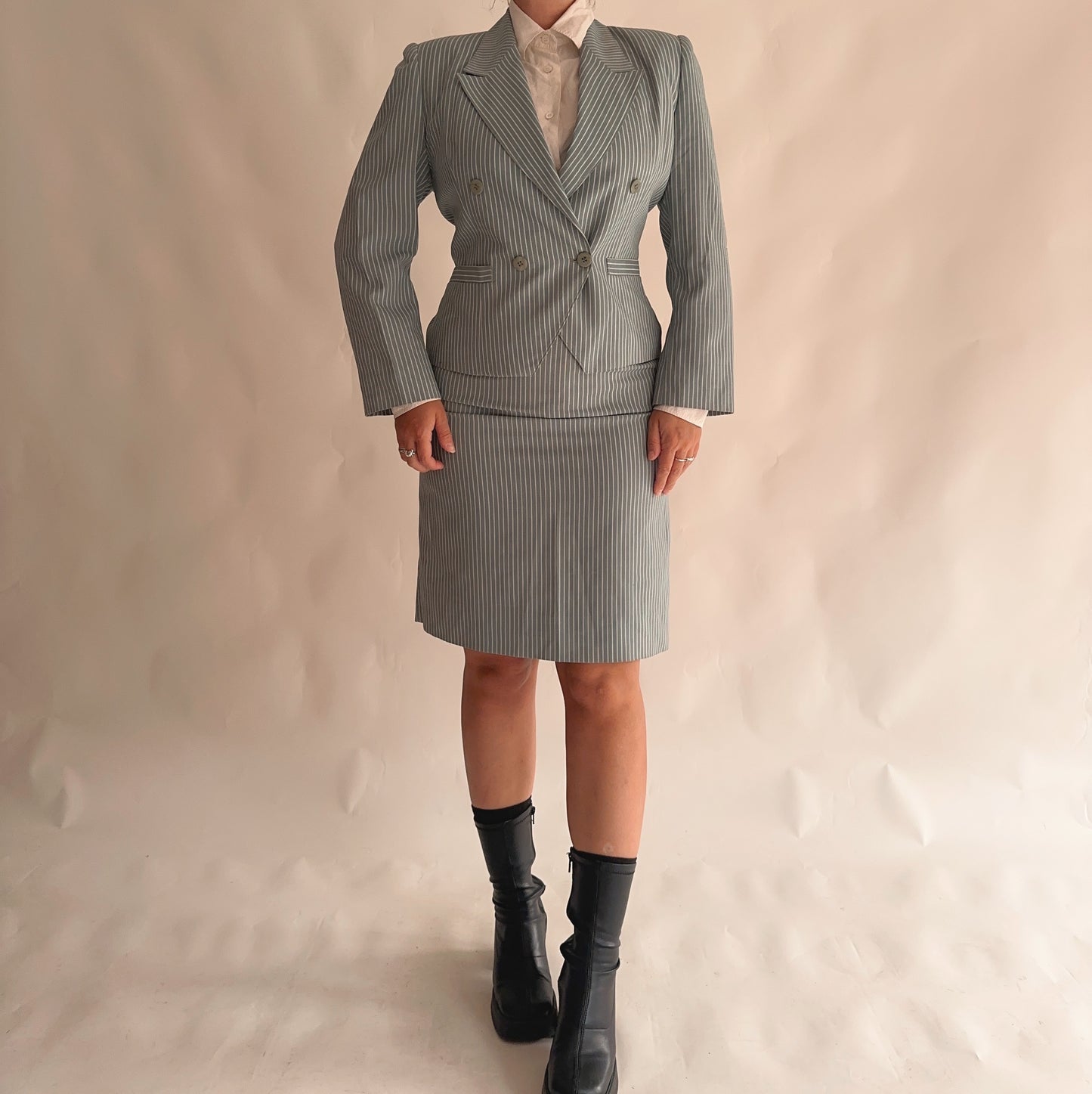 Vintage 90s Striped Set (M) 