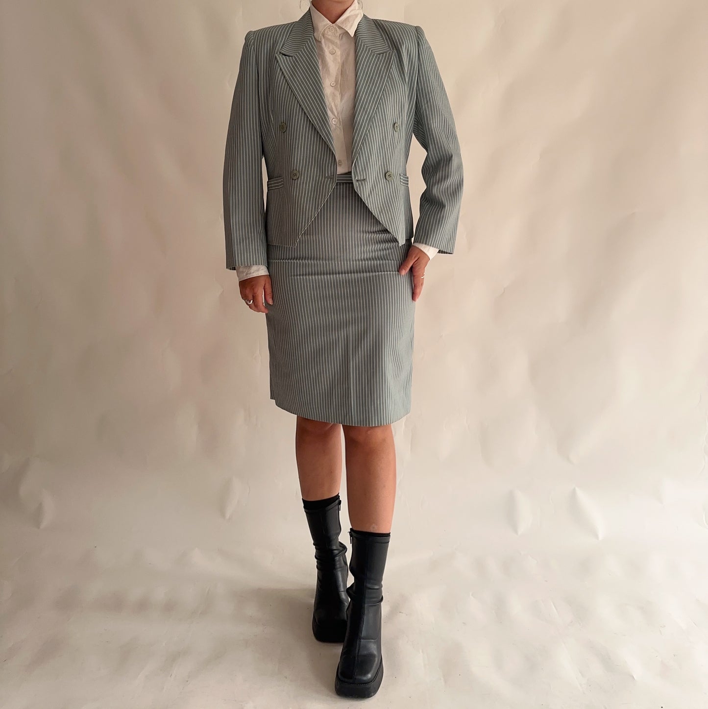 Vintage 90s Striped Set (M) 