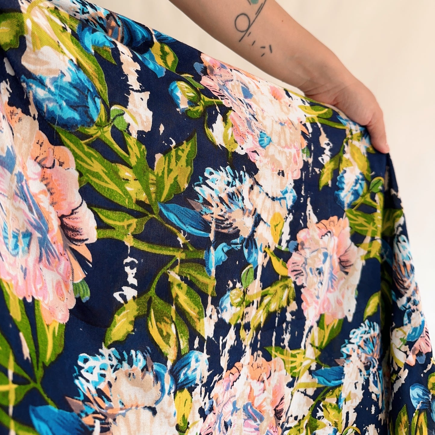 Vestido Vintage Floral (M-L)