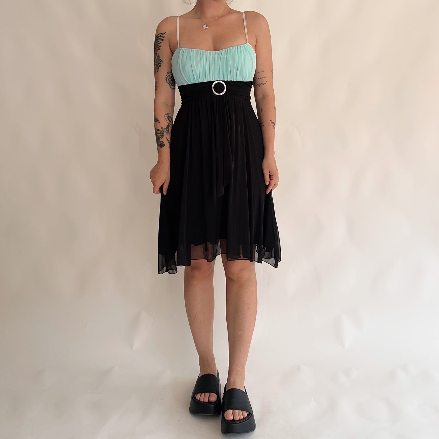 Vestido y2k mesh (S)