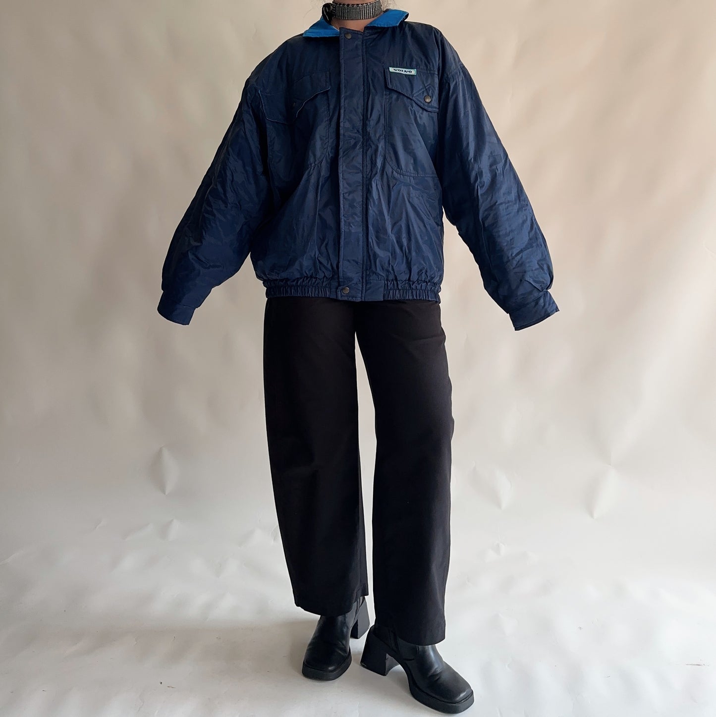 bomber vintage volvo (L-XL)