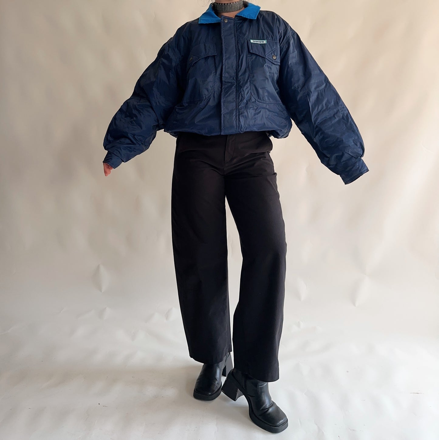 bomber vintage volvo (L-XL)