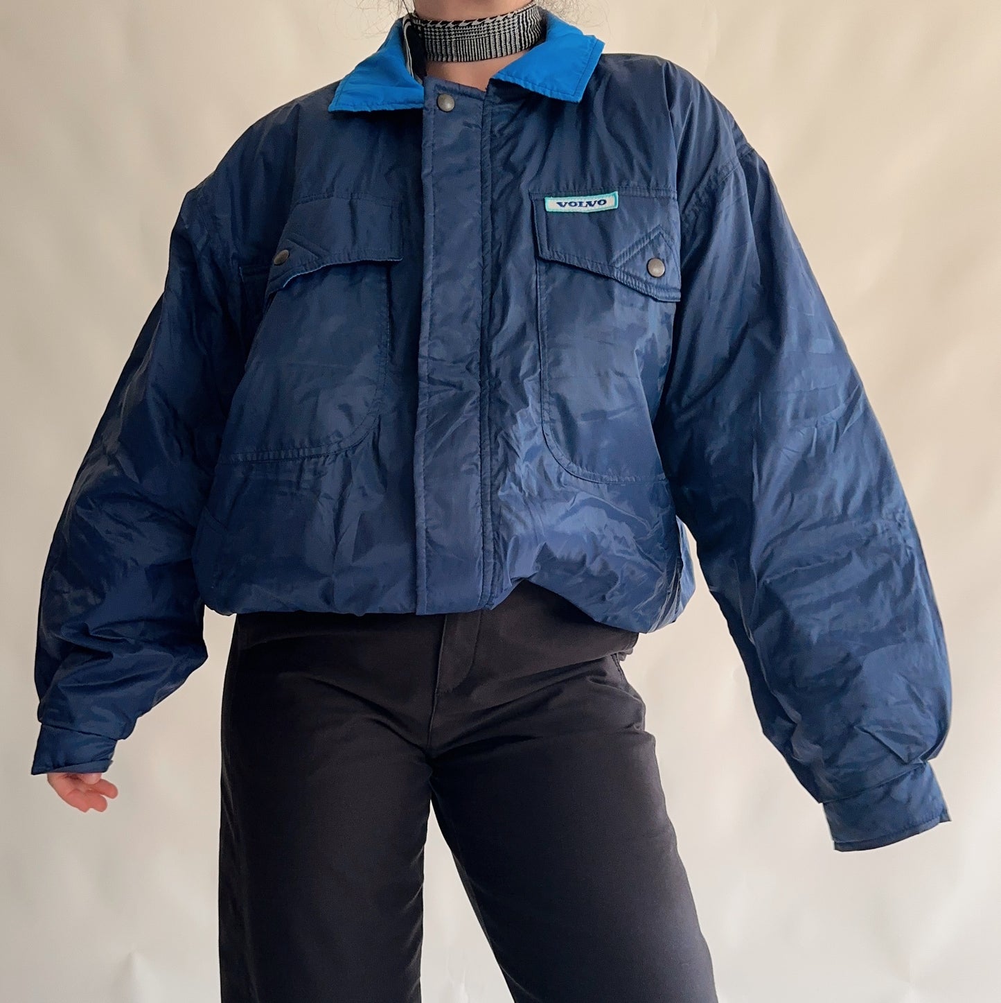 bomber vintage volvo (L-XL)