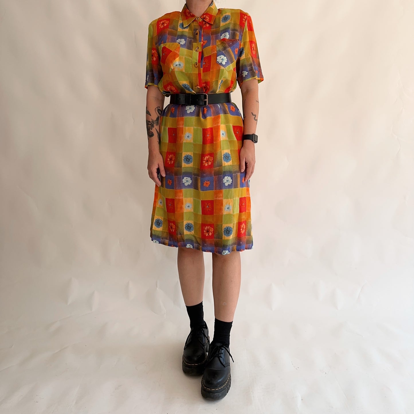 Italian Vintage Dress (M)