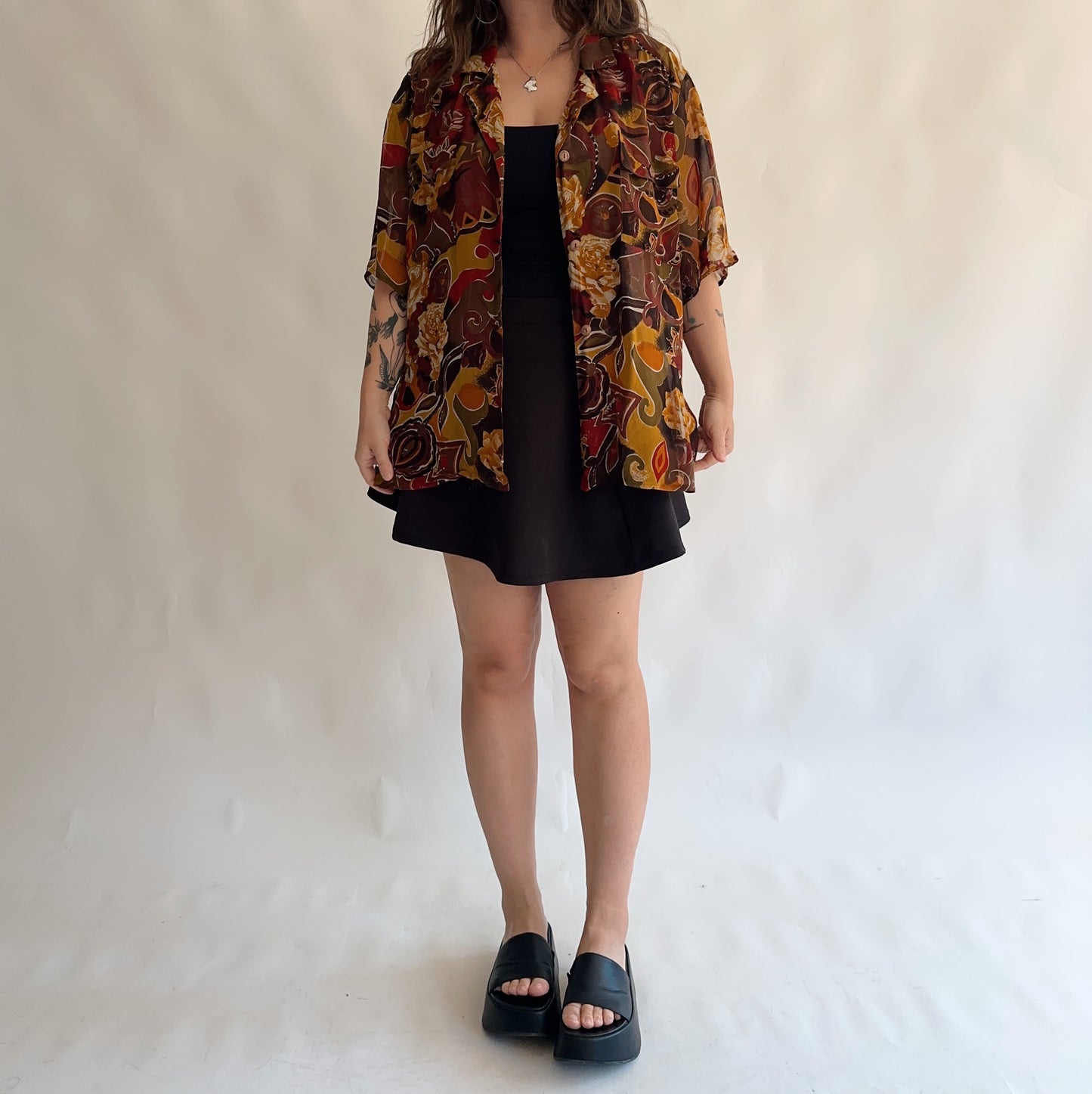 camisa vintage 90s (M-L)
