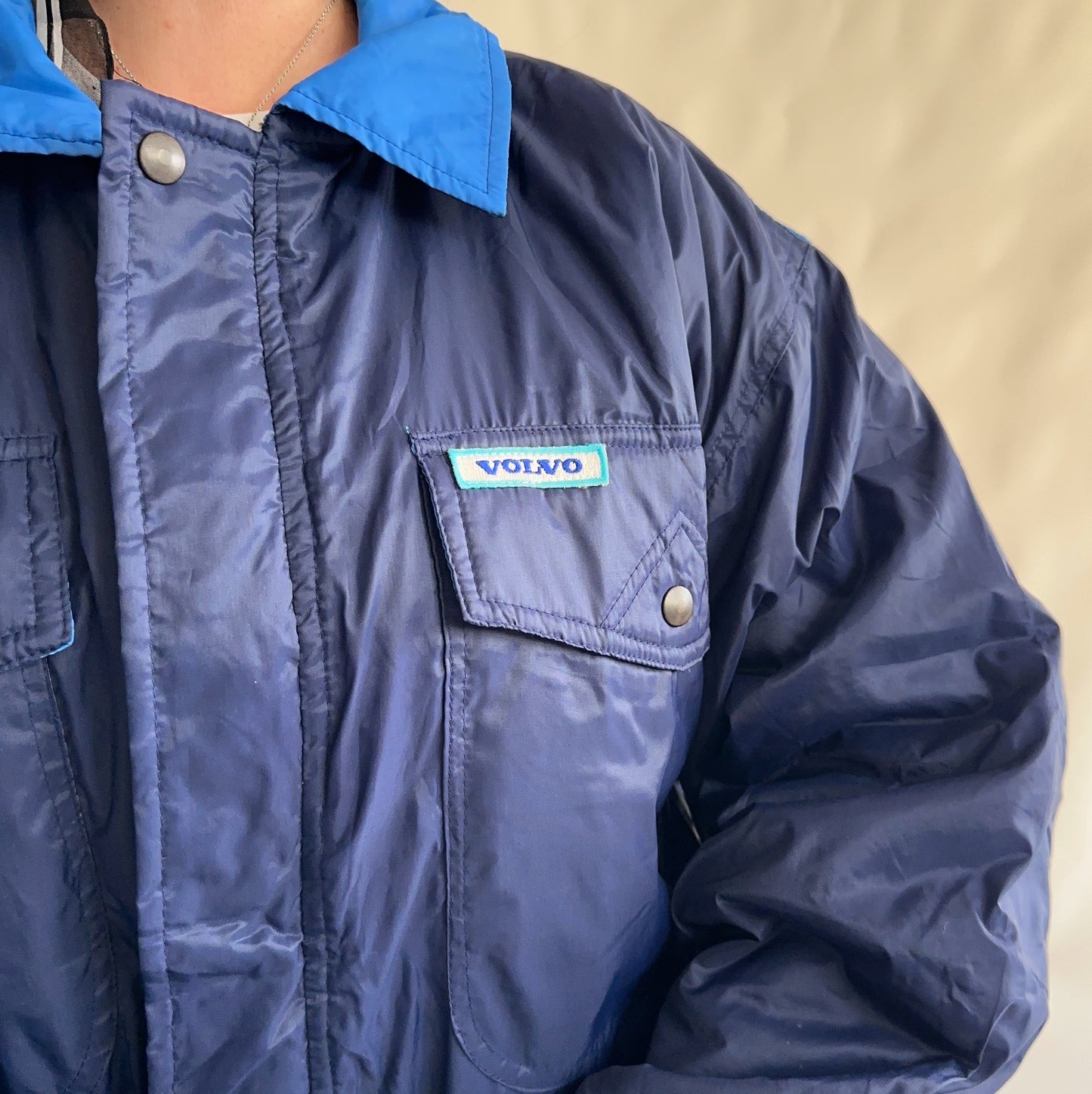 bomber vintage volvo (L-XL)