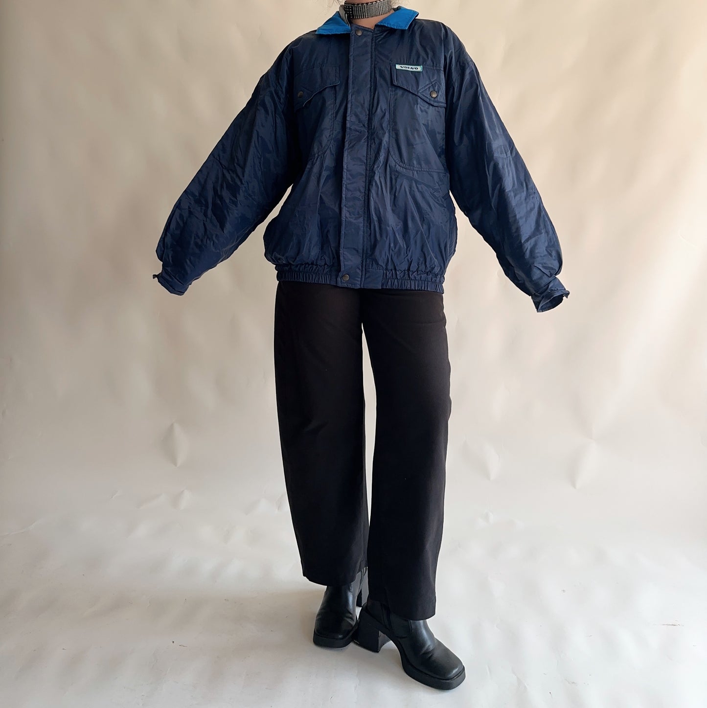 bomber vintage volvo (L-XL)