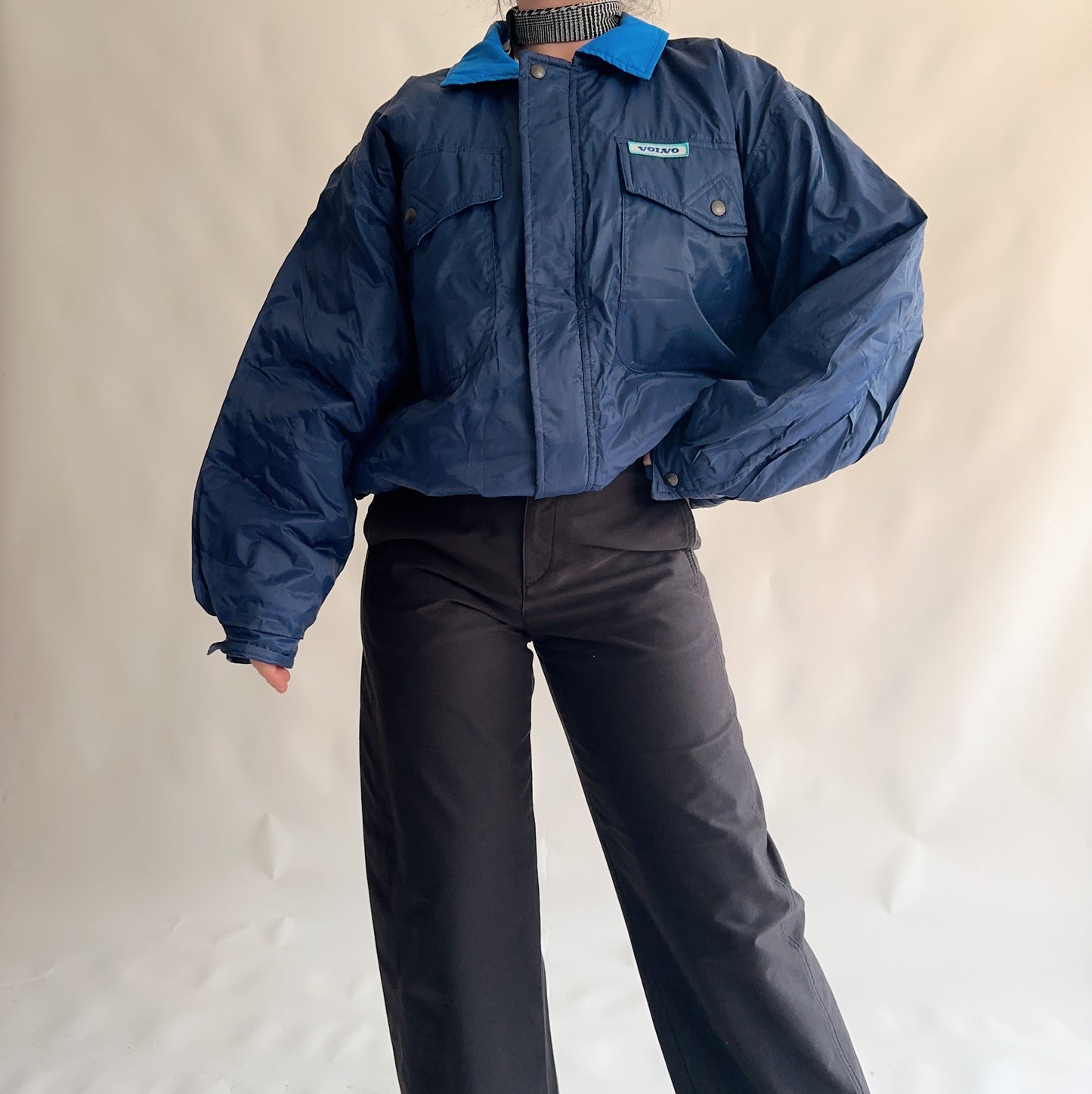 bomber vintage volvo (L-XL)