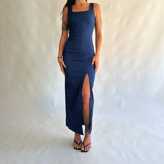 vestido vintage 90s longo (S)