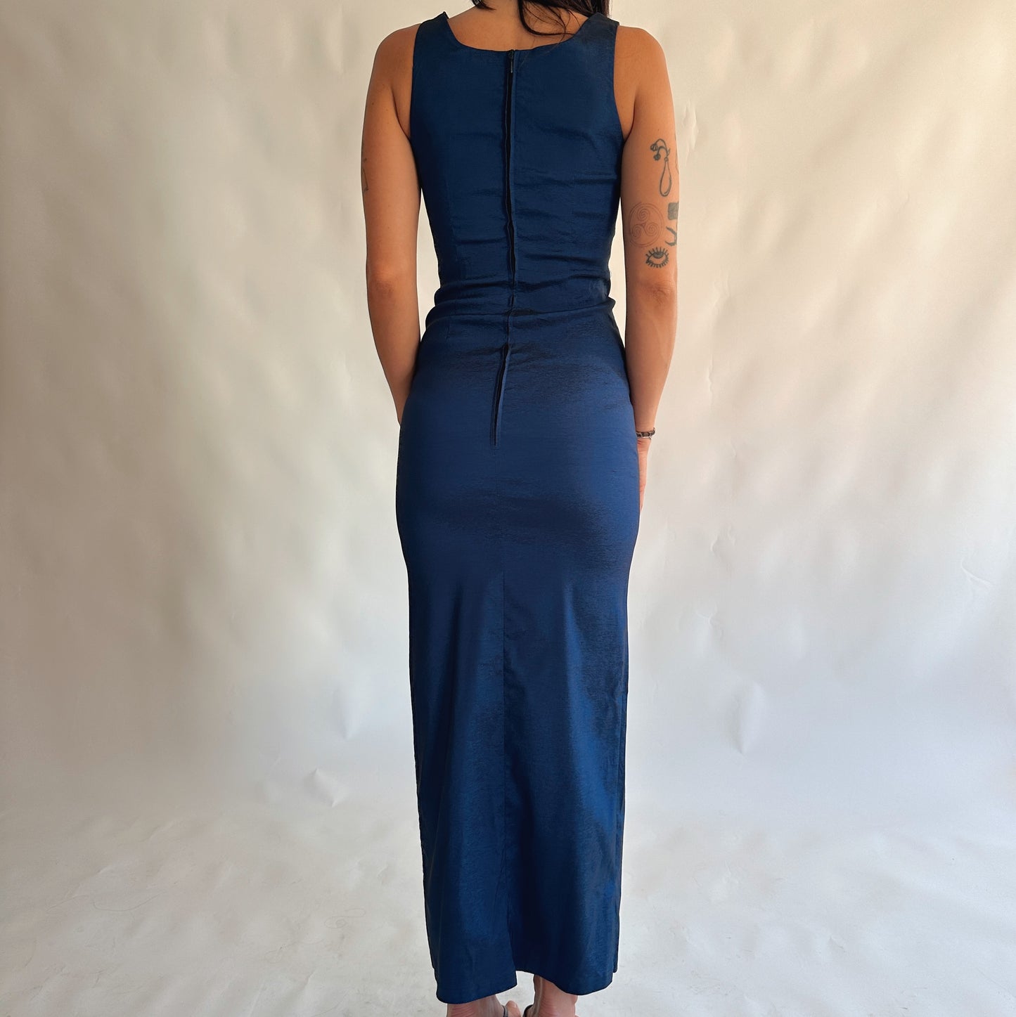 vestido vintage 90s longo (S)