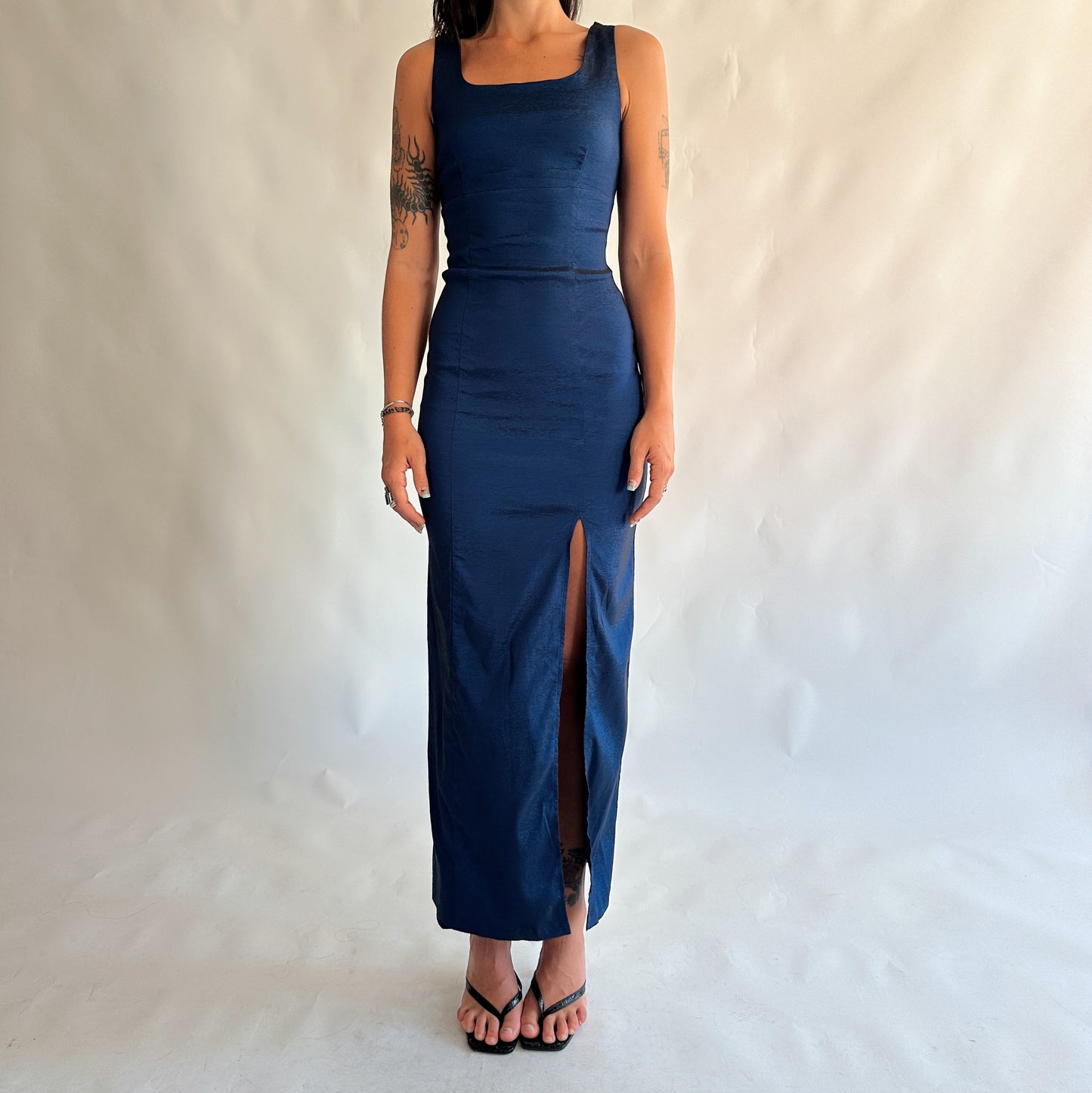 vestido vintage 90s longo (S)