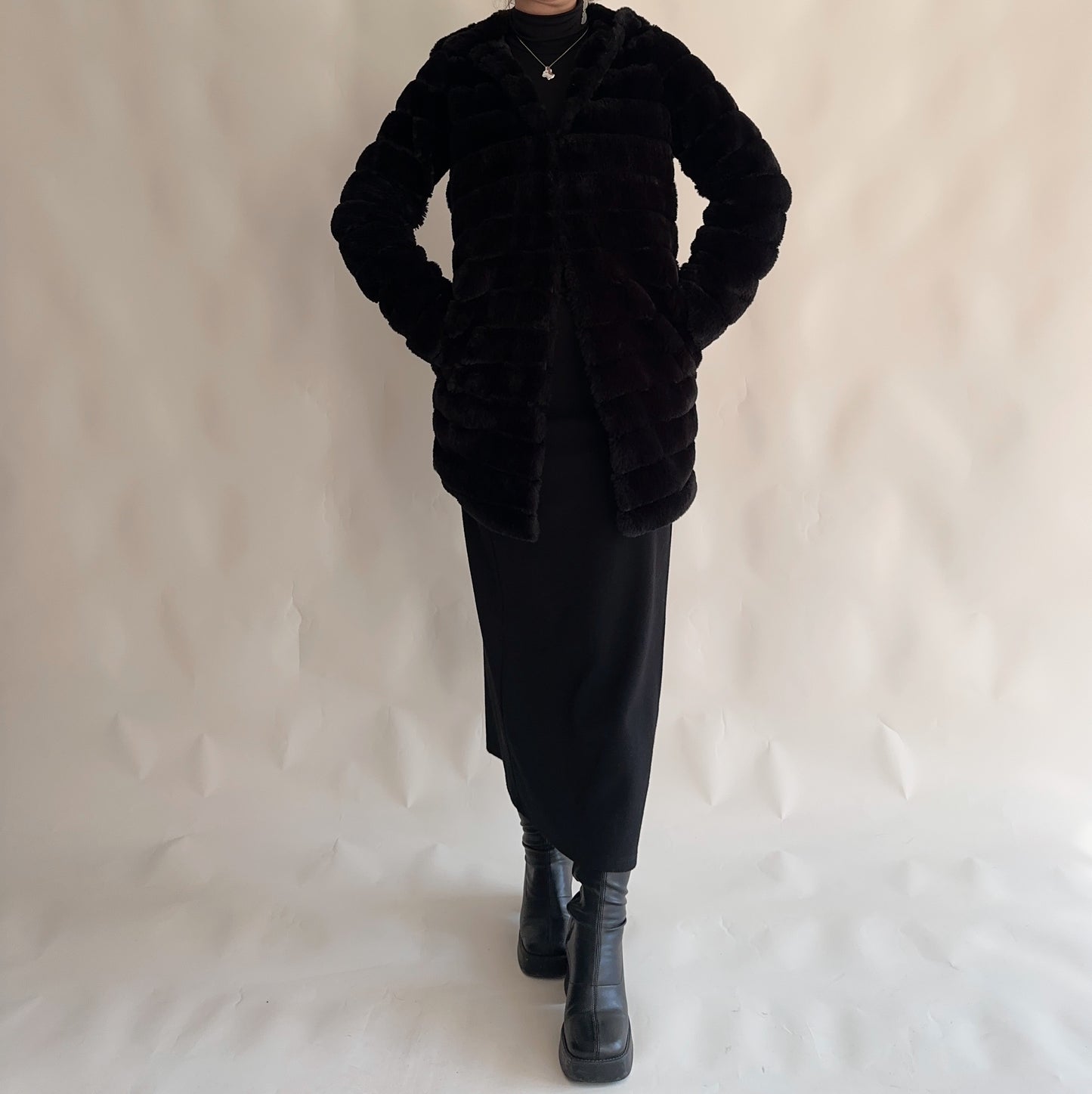 Vintage Fur Coat (XS-S)