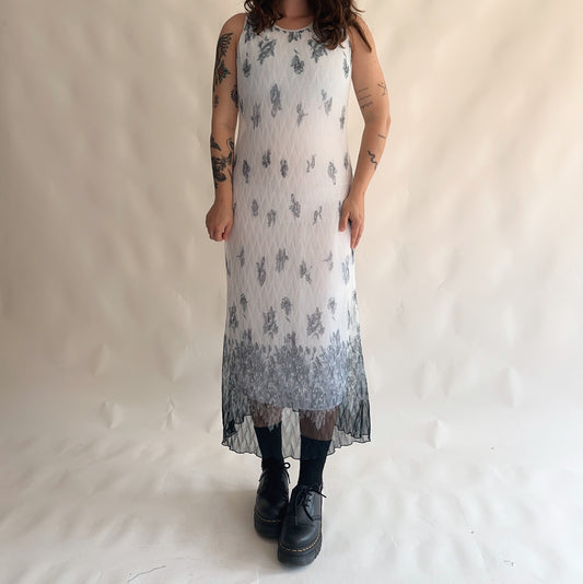 Vestido Vintage longo (S-M)