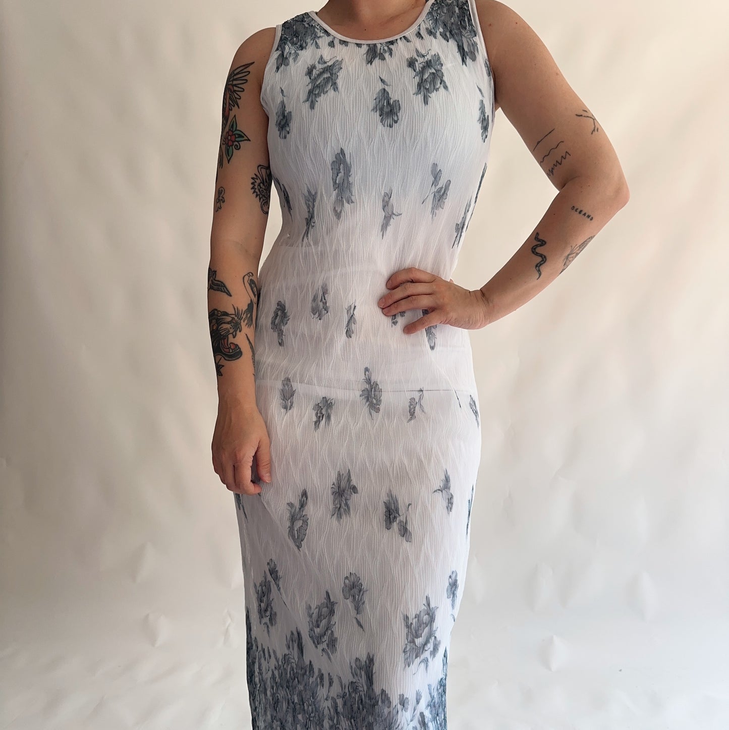 Vestido Vintage longo (S-M)