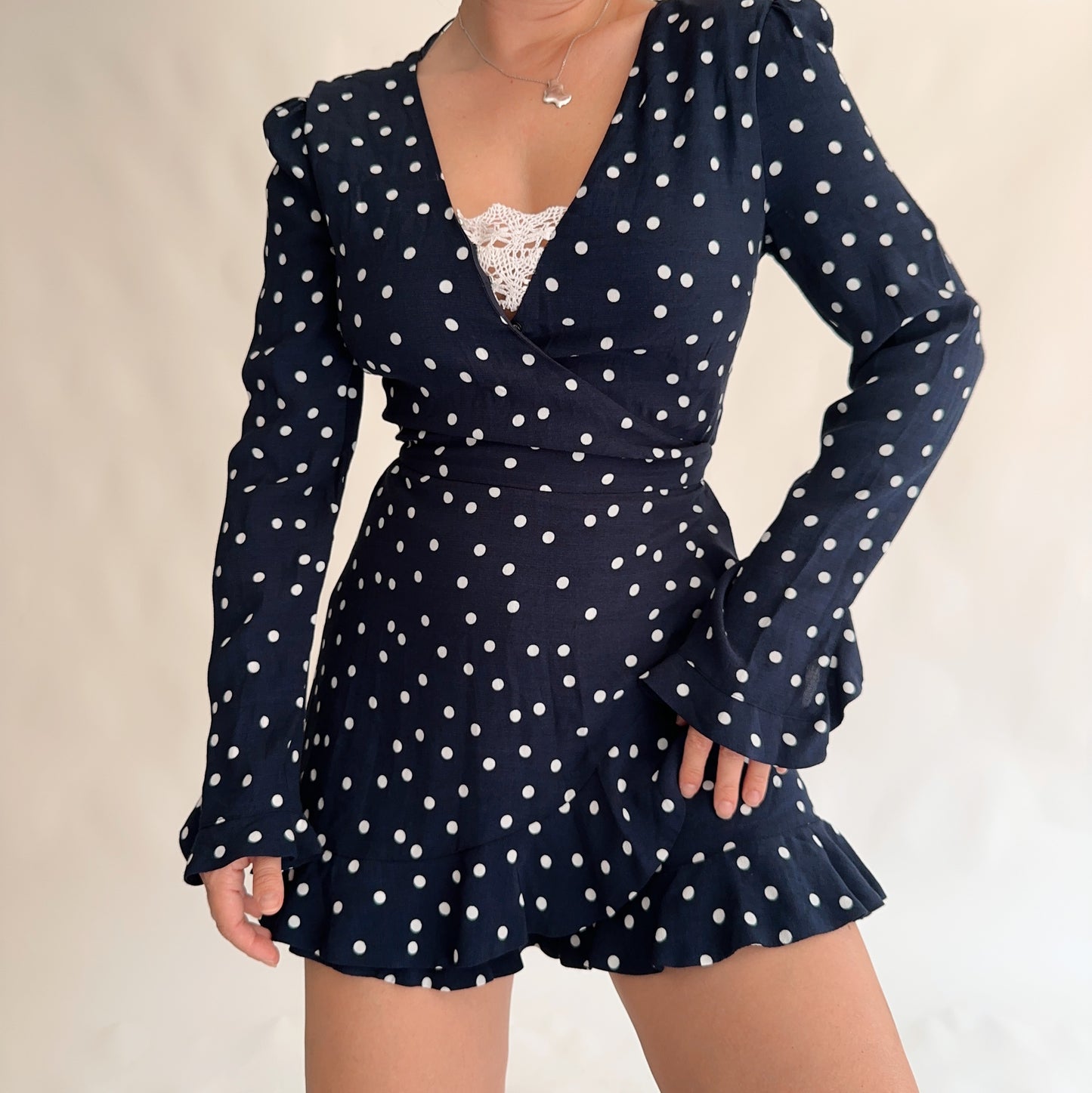 Macacão Polka dot (S-M)