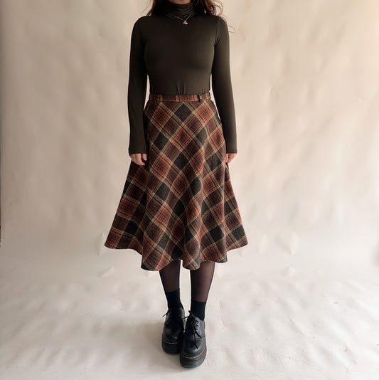 Saia Vintage Midi de Inverno (M)