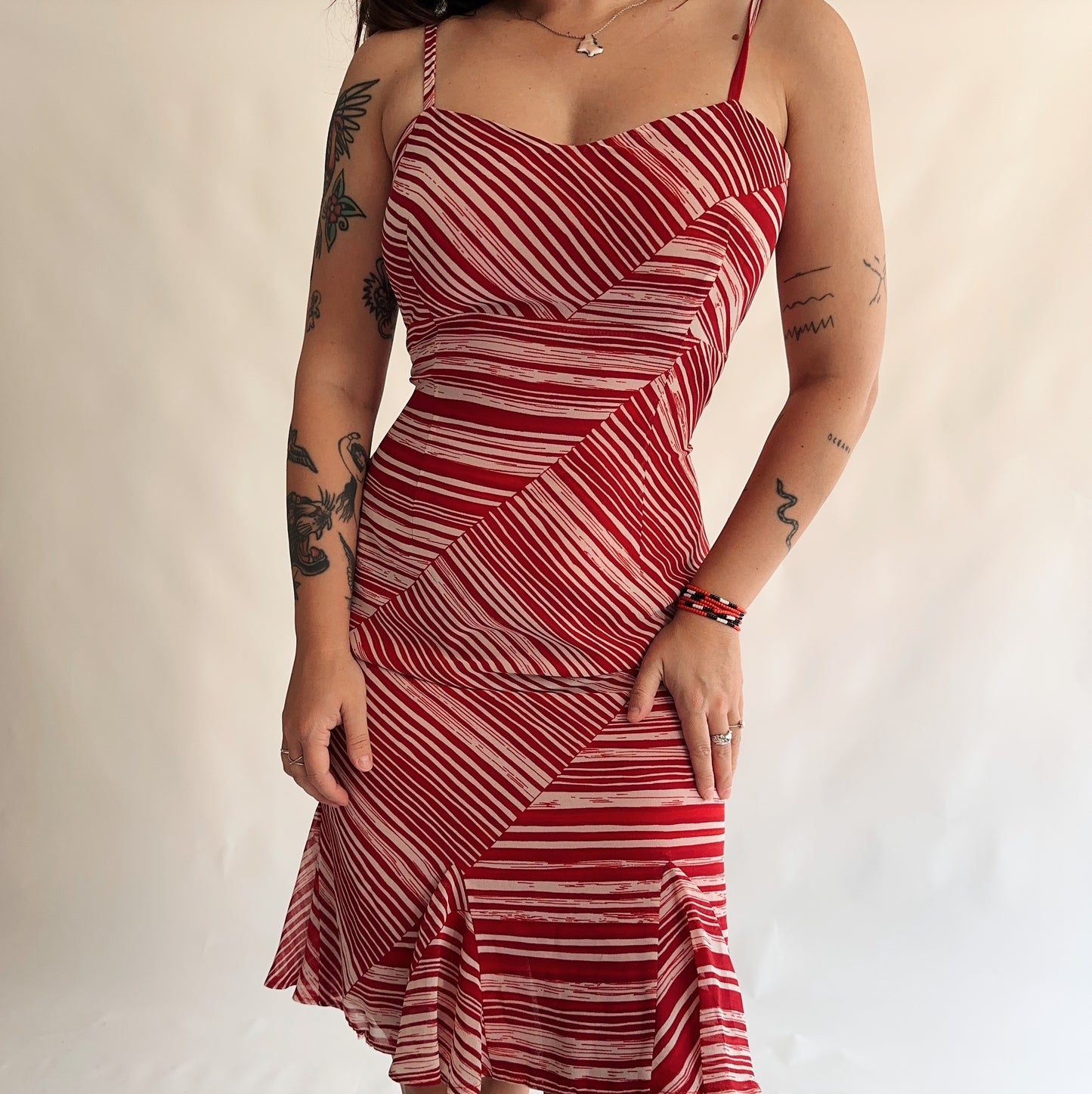 vestido vintage y2k (L)
