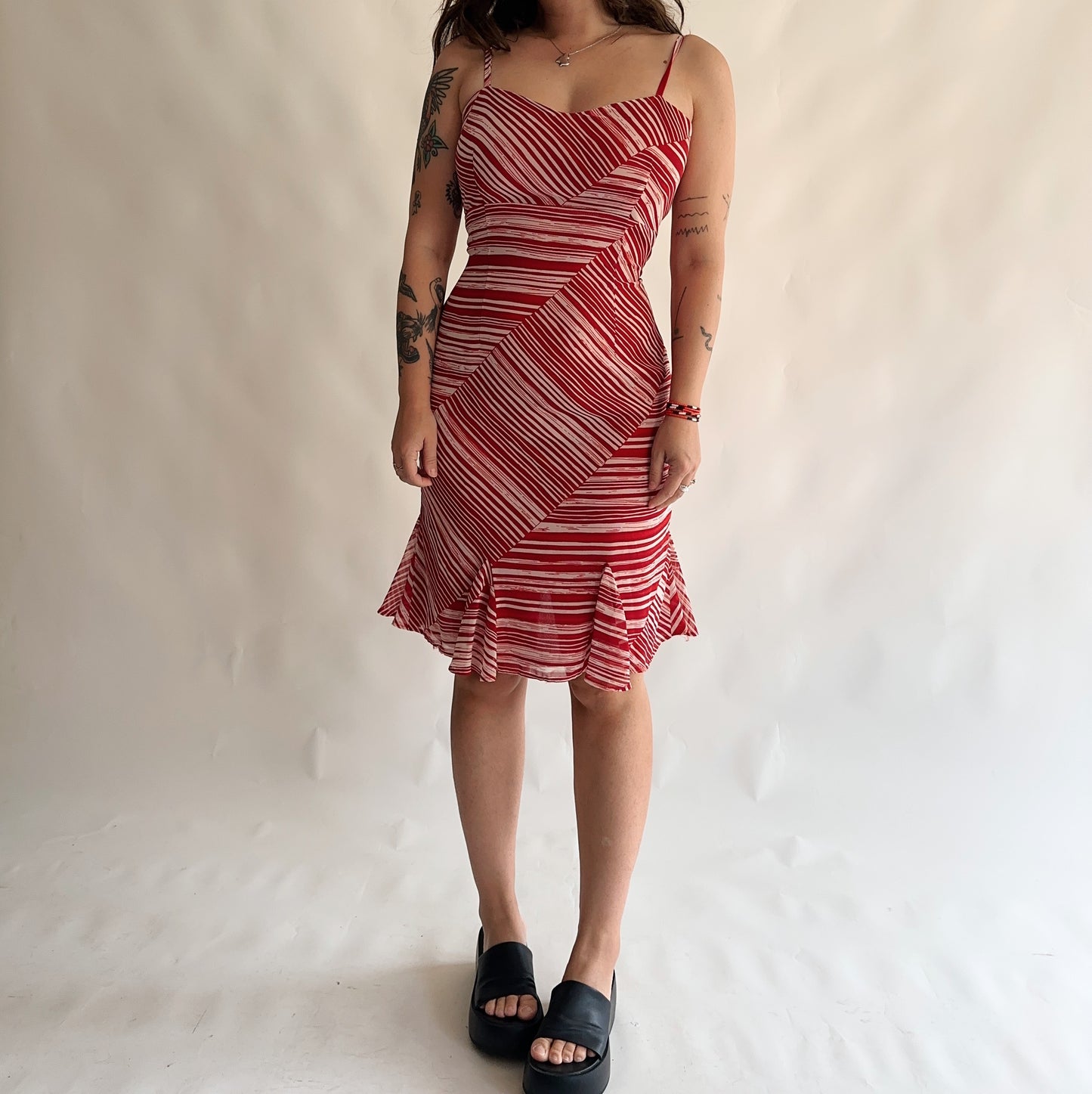 vestido vintage y2k (L)