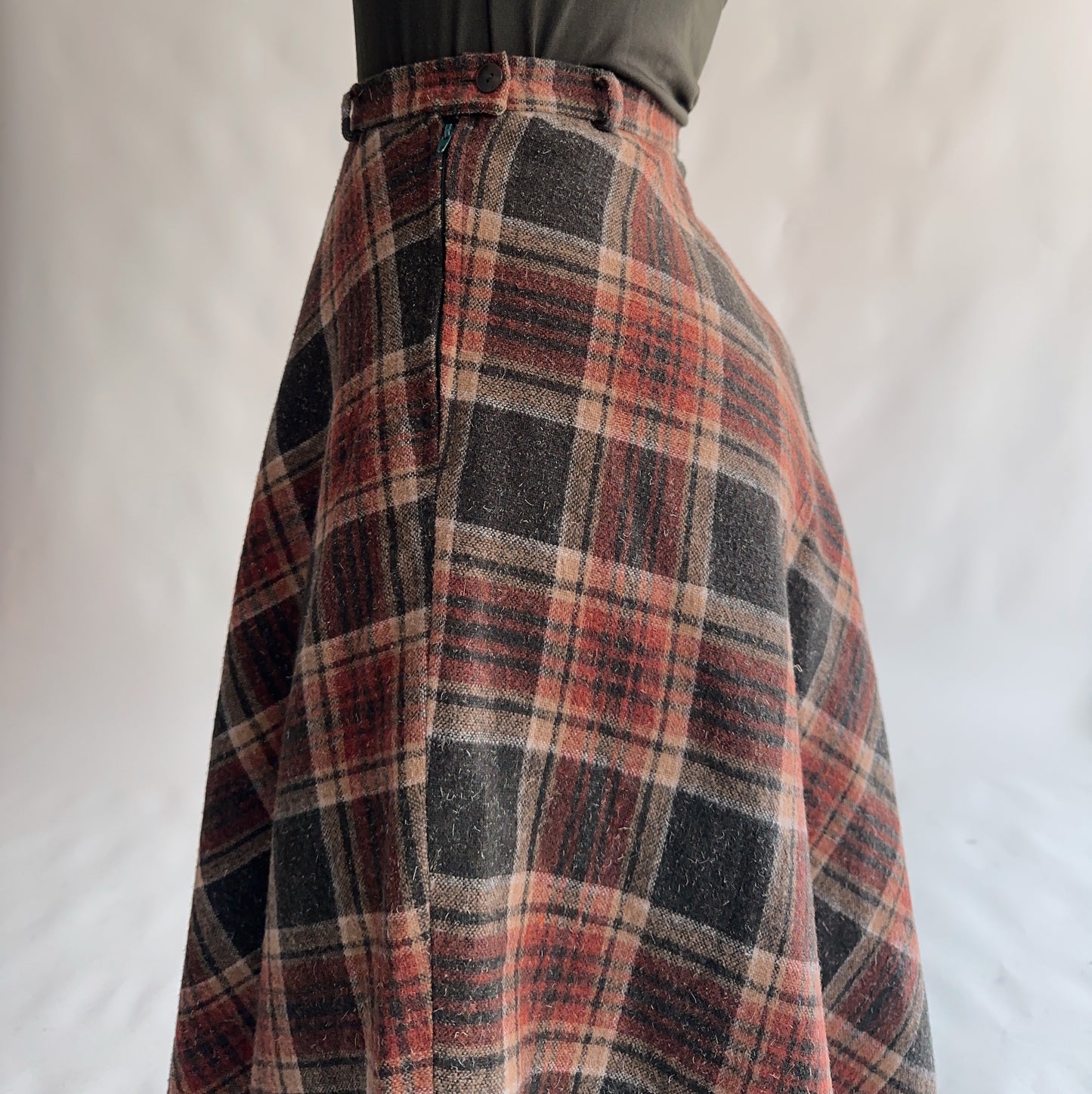 Saia Vintage Midi de Inverno (M)