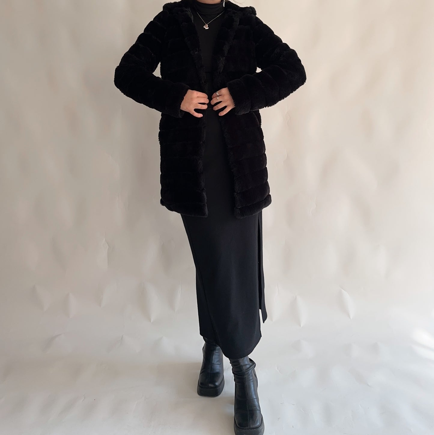 Vintage Fur Coat (XS-S)