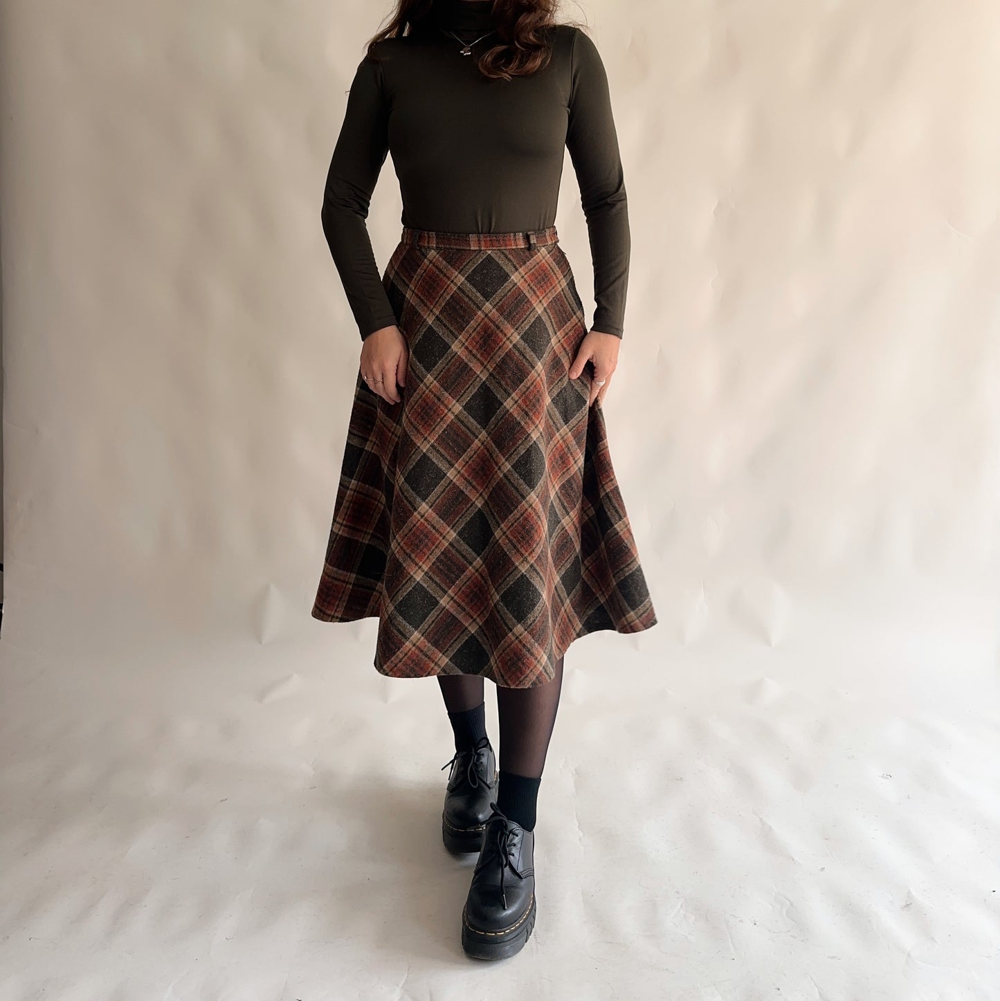 Saia Vintage Midi de Inverno (M)