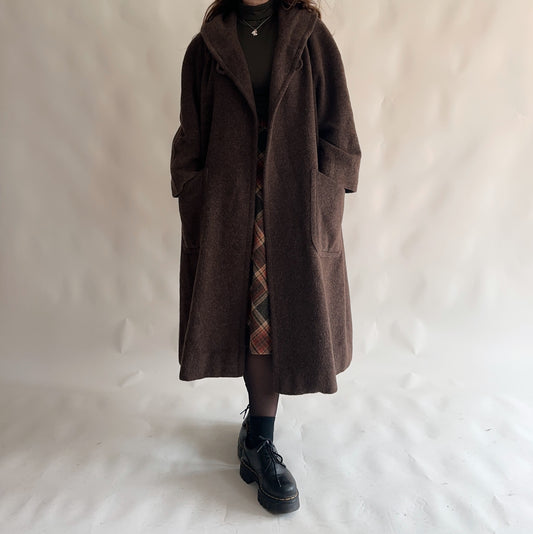 Casaco Vintage Lã - Alpaca - Mohair (XL)