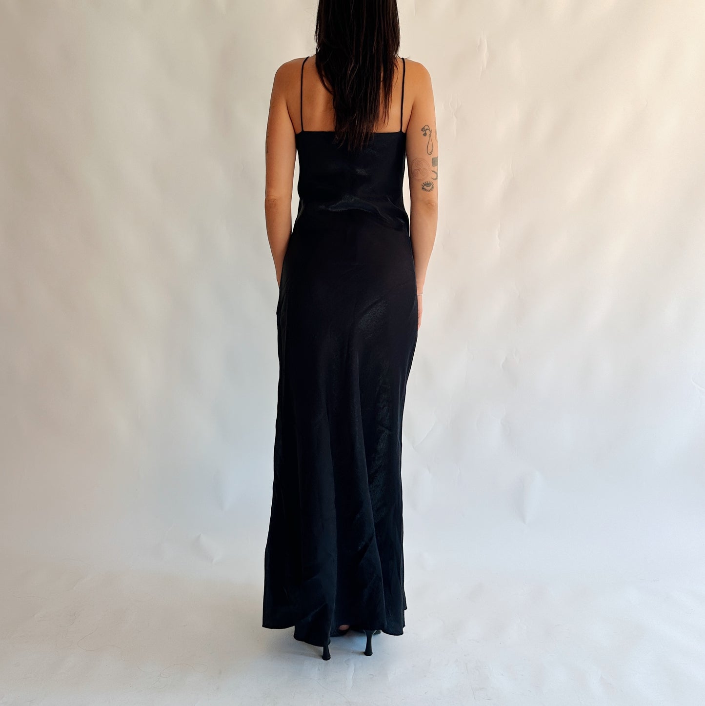 vestido vintage maxi y2k (XS-S)