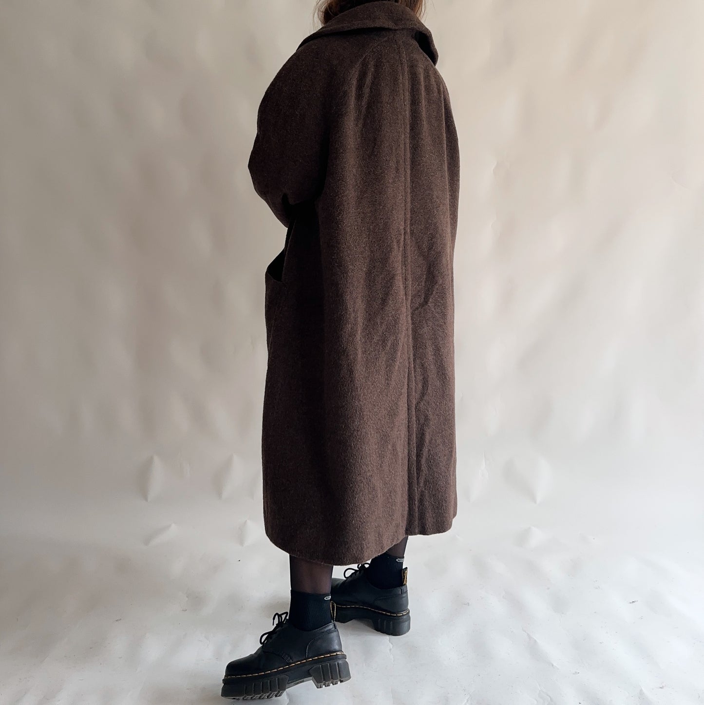 Casaco Vintage Lã - Alpaca - Mohair (XL)