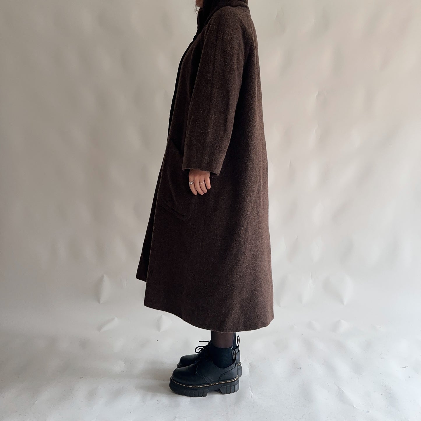 Casaco Vintage Lã - Alpaca - Mohair (XL)