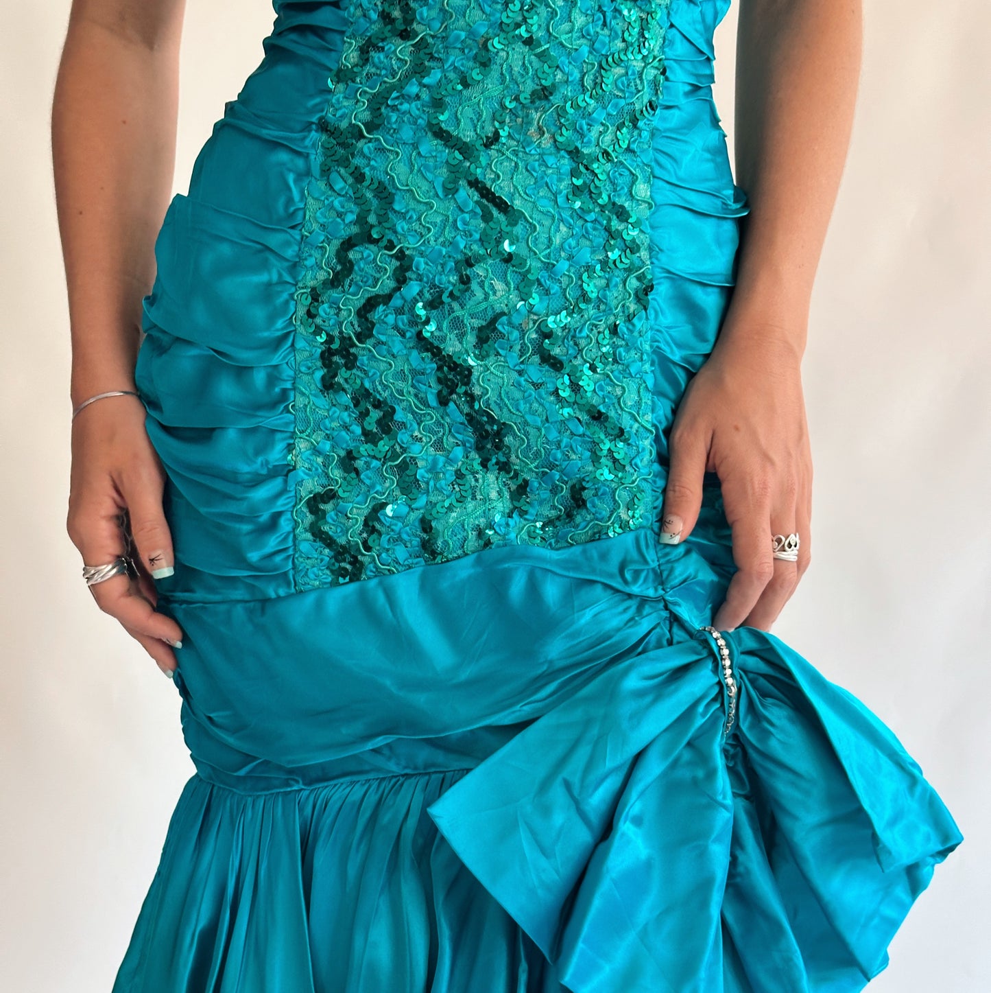 vestido vintage 80s (S-M)