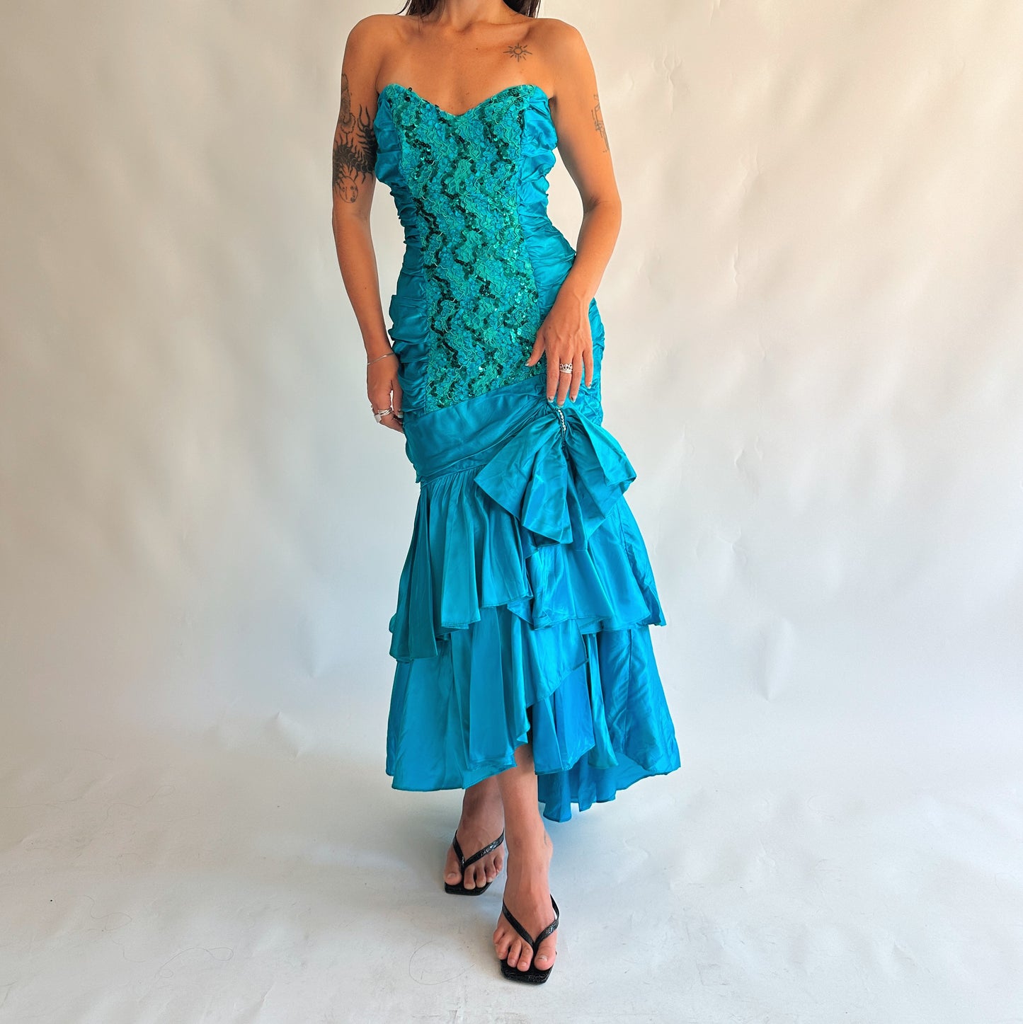 vestido vintage 80s (S-M)