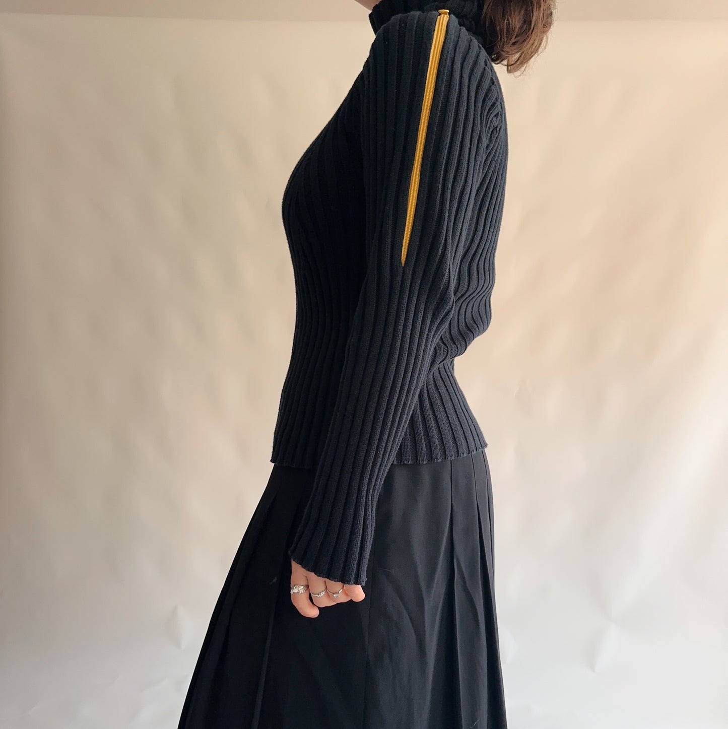 camisola vintage y2k gola alta (M-L)