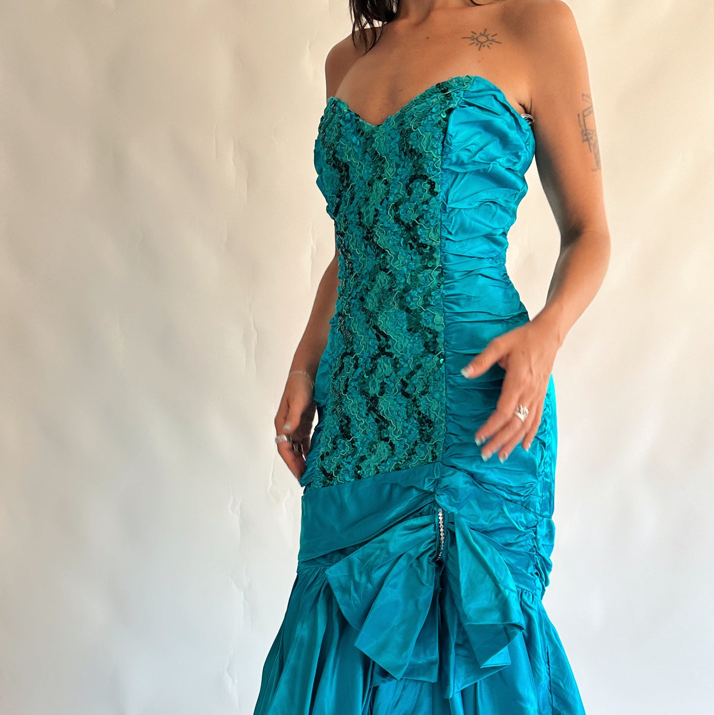vestido vintage 80s (S-M)