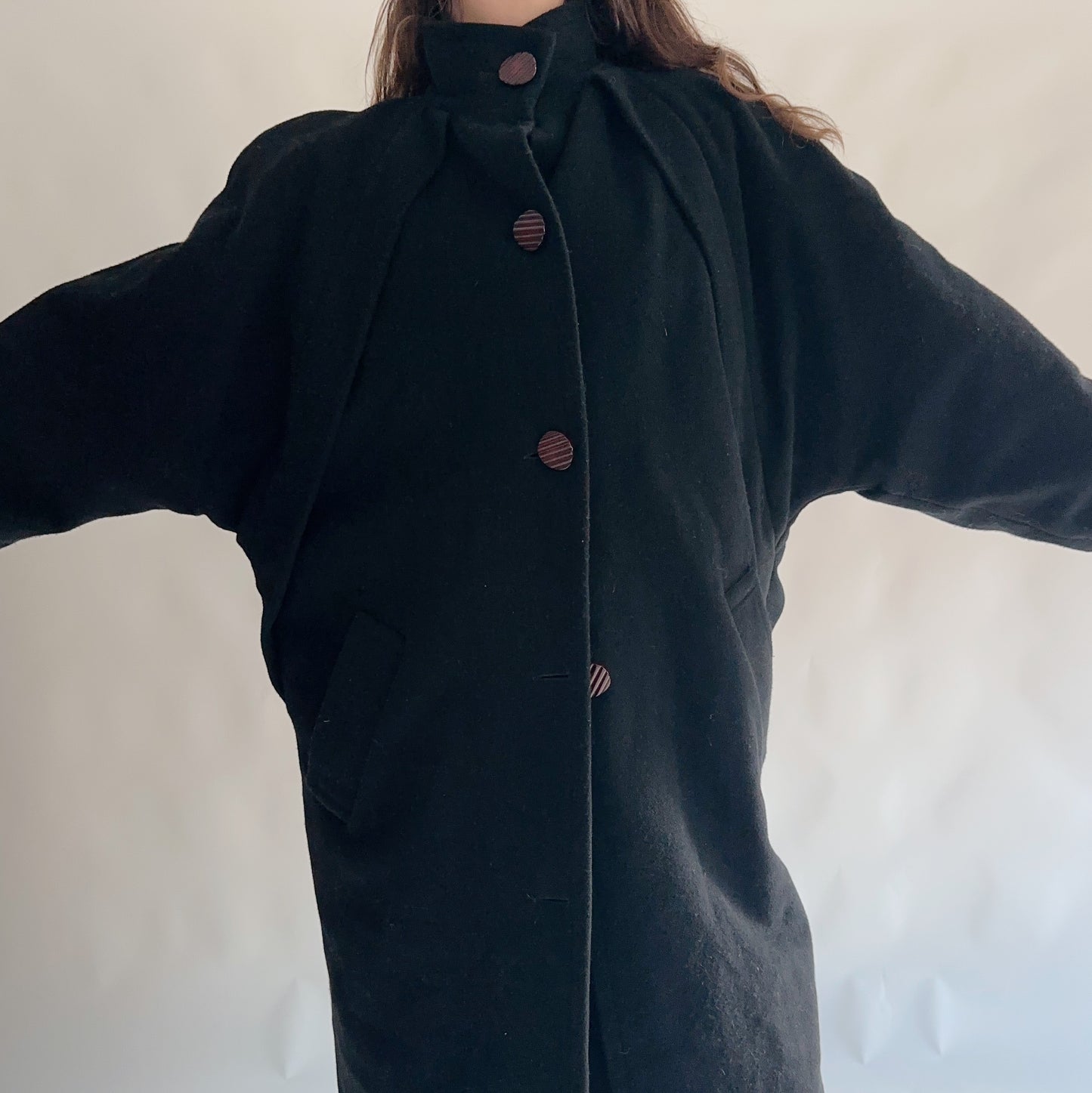 Casaco Vintage 80s Cashmere (L)