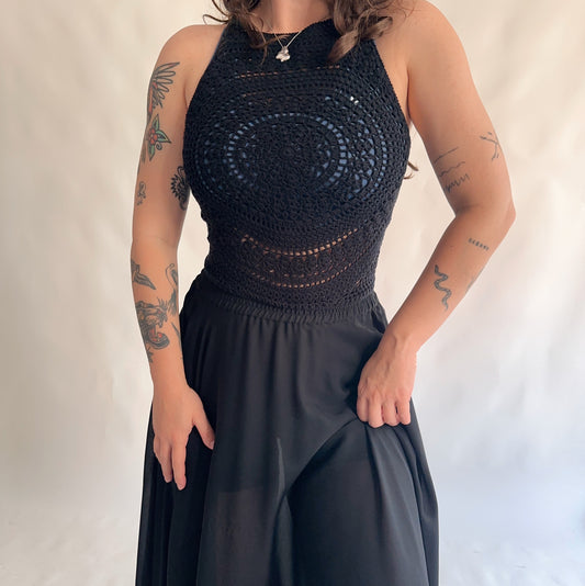 top y2k crochet (M)