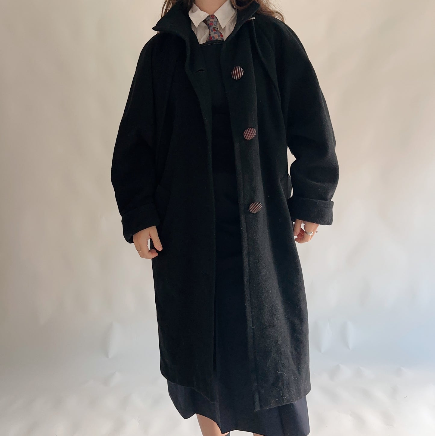 Casaco Vintage 80s Cashmere (L)